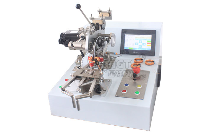 半自動(dòng)磁環(huán)繞線機(jī)互感器繞線機(jī)